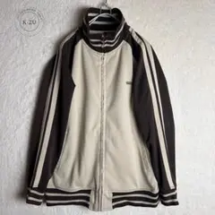 VANS ヴァンズ　トラックジャケットベージュ/ブラウン