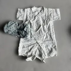 甚平　ロンパース　80