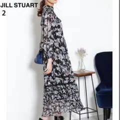 【美品】JILL STUART ケリーミックスフラワーワンピース 花柄