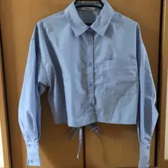 forever21 クロップドシャツ