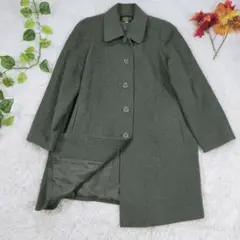 SOUVENIR ロングコート ウールコート アンゴラ50% 9号 M