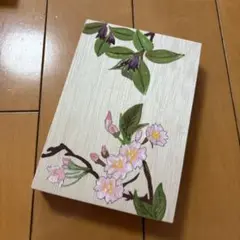 ハンドメイド　空き箱　小物入れ