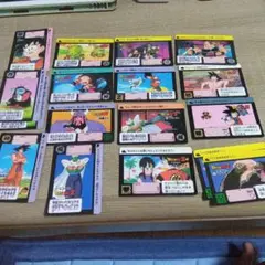 【1991年製】ドラゴンボールZ カードダスカードノーマル15種