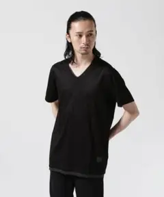 フランシストモークス　黒 Vネック Tシャツ 半袖　サイズ4