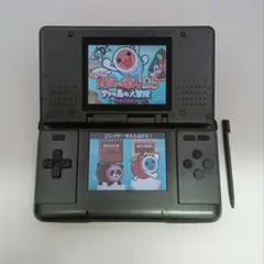 動作品 初代DS本体 ニンテンドーDS AGS002 グラファイトブラック