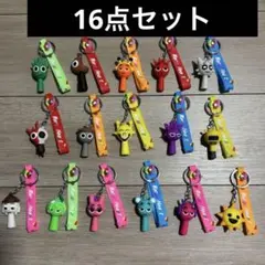 スプランキー　16点セット　キャラクター型キーホルダーセット