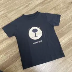 mont-bell クマ顔 Tシャツ 100
