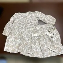 Tête à Tête 花柄チュニック 80サイズ２枚
