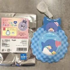 新品　サンリオキャラクターズ　缶バッジ＆ホルダーセット　タキシードサム