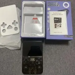 【新品未使用】 R36S ゲームコンソール ブラック