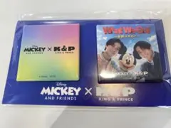MICKEY×King & Prince キンプリ 日本橋三越限定 缶バッジ