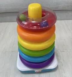 フィッシャープライス ジャンボ ゆらりんタワー 知育玩具1才~3才
