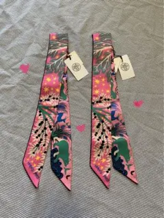 9日限定価格 新品 タグ付き エルメス ツイリー オルフェウス 2本セット