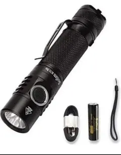 ✨新品✨懐中電灯 LED 超高輝度2000ルーメン 防水軍事用グレード
