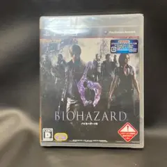＠GB右1001 未使用保管品　PS3 バイオハザード6 ソフト ゲーム
