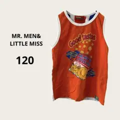 MR. MEN&LITTLE MISS タンクトップ オレンジ 子ども服 120