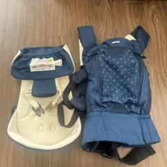 Aprica 抱っこ紐 ネイビー メッシュ 美品