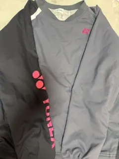 YONEX 長袖ウォームアップウェア L グレー/ブラック