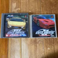 オーバードライビン　2 3 プレイステーション(PS1)ソフト　2点　プレステ