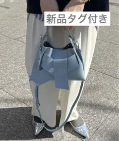 【Dou Dou】WEB限定 ビッグリボンスクローマチバッグ【新品タグ付】