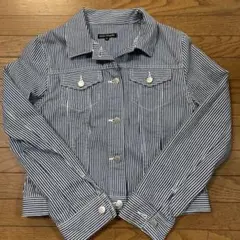 【美品】BUONA GIORNATA ストライプデニムジャケット M