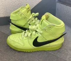 NIKEナイキDUNK AMBUSH ネオンイエロー 25.5 ダンク