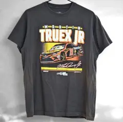 NASCAR　マーティン トゥルーエックス ジュニア　レーシングTシャツ　グレー