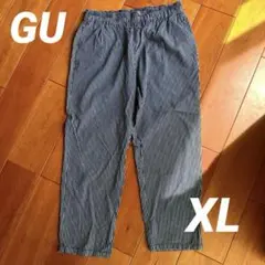 GU シェフパンツ　ヒッコリー　XL