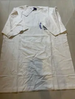 ホワイト 半袖 Tシャツ プリントデザイン