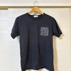 ミッキーマウス 迷彩ポケット Tシャツ M