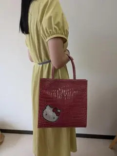 Takechi x ハローキティ ハンドバッグ ② Sanrio x Takechi Hello Kitty Diamond Python 2WAY Bag ハロー