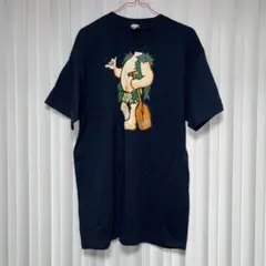 グアムキャラクター Tシャツ Lサイズ ネイビー