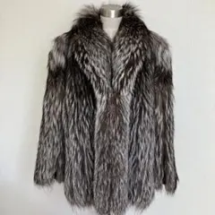 【銀サガ】SAGA FOX フォックスファージャケット コート 毛皮 13 XL