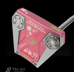 レア品スコッティキャメロン カスタムパター ファントム X8 ピンク桜