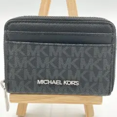 MICHAEL KORS ☘ミニ財布 コインケース ☘シグネチャー☘ダークブルー