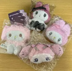 ☆匿名配送☆ 全4種 マイメロディ ぬいぐるみボールチェーン2
