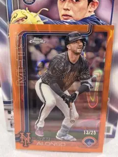 ピート・アロンソ　チームカラーTopps Chrome 13/25シリ