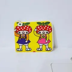 りんごちゃん　L字ポーチ　ミニポーチ