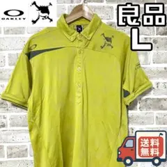 【24時間以内/匿名配送】オークリー スカル メンズ 半袖 ポロシャツ Lサイズ