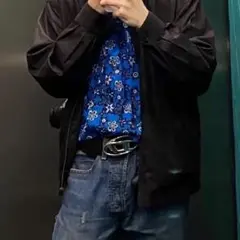 メンズベルト　黒　ストリート　グランジ　y2k アメリカン　海外　スケーター