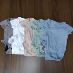 H＆M ベビーシャツ肌着 5色セット