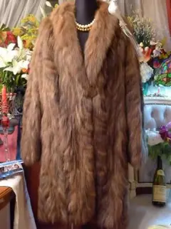 ★世界1最高峰【FENDIfur】ロシア産天然セーブルFUR贅沢コート★