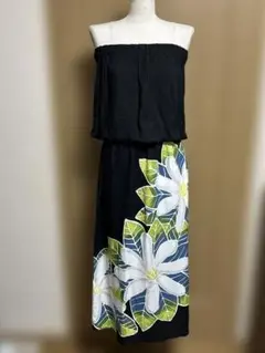 LANAIKULANI ベアマキシワンピース　アロハ　ハワイ