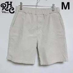 未使用タグ付　RHCロンハーマン　コーデュロイショーツ　グレージュ　M 短パン