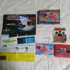 キン肉マン マッスルタッグマッチ ファミコン マクロス宣伝チラシ バンダイ