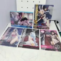 ①アズールレーン　トレーディングカードコレクションクリア　5枚セット