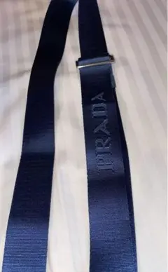 PRADA プラダ　ストラップ　ネイビー