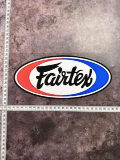 Fairtex ロゴ ステッカー 楕円形