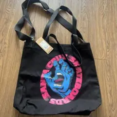 SANTA CRUZ ブラック トートバッグ O/S 新品