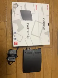 Buffalo nasne 黒 本体 + ACアダプター